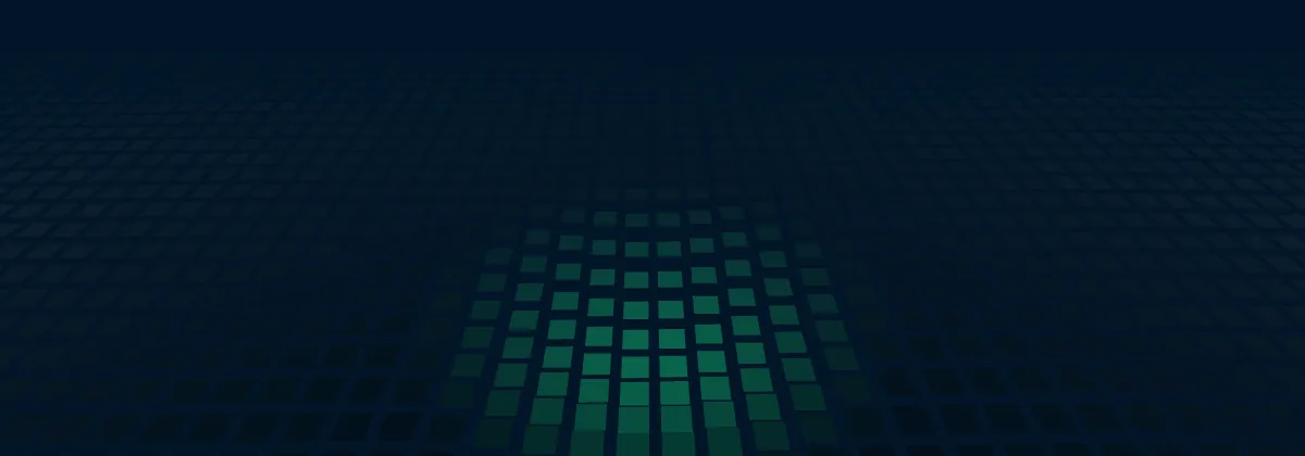 Tiles sinking into a gravity well under the cursor